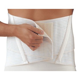 SCUDOTEX Lombo Super Cross Hâter Elastic Corset 27 cm White Size 5