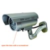 Yuarisx Dummy Security Camera Bullet Fake Indoor Outdoor CCTV Surveillance