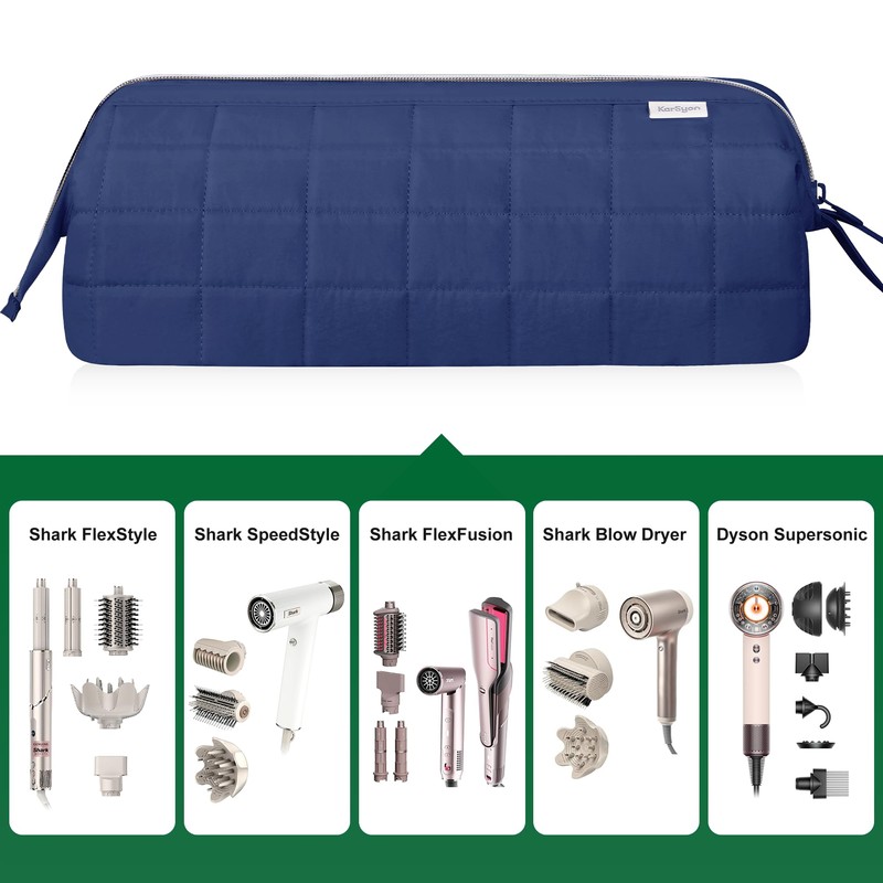Karsyon Hair Tools Travel Bag Organizer for Dyson Airwrap Case