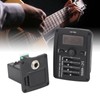 Acoustic Guitar 4 Band Equalizer EQ Preamps Piezo Pickup Chromatic