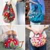 Musumi Furoshiki 24 Width Yumeji Takehisa Tsubaki Gray 90cm Cotton