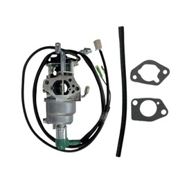 POWER PRODUCTS Carburetor with gaskets and fuel line-Compatible Replacement for PREDATOR Open Frame Inverter Generators 8750W Surge / 7000W Running (SKU# 71340, 59190)