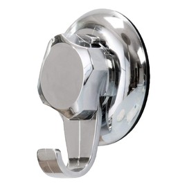 Compactor Epoxy Lacquered Steel Bath ran7817 Large Hooks Silver 7.1 x 4 x 8.6999999999999993 cm