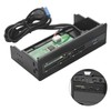 5.25 Inch Internal Card Reader, Multifunctional Internal Card Reader Dashboard