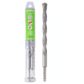 HLOFIZI 1/2" x 8" Masonry Drill Bits Concrete Hammer Drill Bits Carbide Tipped, for Cement, Brick, Stone, Hex Shank