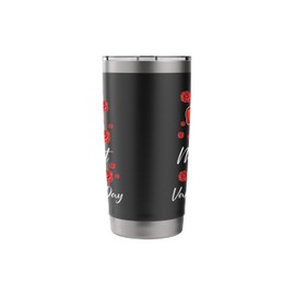 My 1st Valentines Day Cute V-Day Heart Love Boys Girls Kids Stainless Steel Insulated Tumbler
