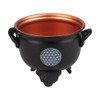 Flower of Life Incense Burner Black with Strainer