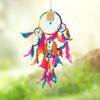 VIE Naturals Dream Catcher with Beads, 11cm, 4 Smaller Rings,