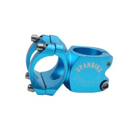 UPANBIKE 31.8mm Bike Stem 28.6mm 32mm Mountain Bicycle Stem Aluminum Alloy Short Stem for Road Bike MTB BMX(Blue)