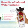 Brimma Fruit Infuser Water Bottle - 32 oz Large, Leakproof