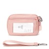 YDF The Iris Wallet for Women Mini Zip Card Case