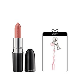 (15% additional discount) Luster Glass Sheer Shine Lipstick (+Mac Logo Key Ring) Hug Me / (15프로 추가할인)러스터 글래스 쉬어 샤인 립스틱(+맥 로고키링 ) 허그 미