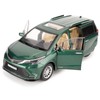 BDTCTK 1:24 Compatible for Sienna Car Model, Pull Back Diecast