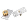 2 Sets Sliding Door Roller Brass Stainless Steel Pulley for