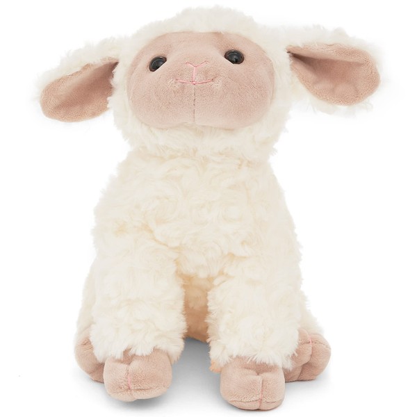 Bearington Merino Lamb Plush Stuffed Animal, Adorable, Soft and Cuddly, Great Gift for Kids of All Ages, Birthdays, Holidays and Special Occasions, 10 inches