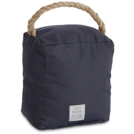 Pavilion Gift Company Stress Free Zone Door Stopper Black 5" x 6"