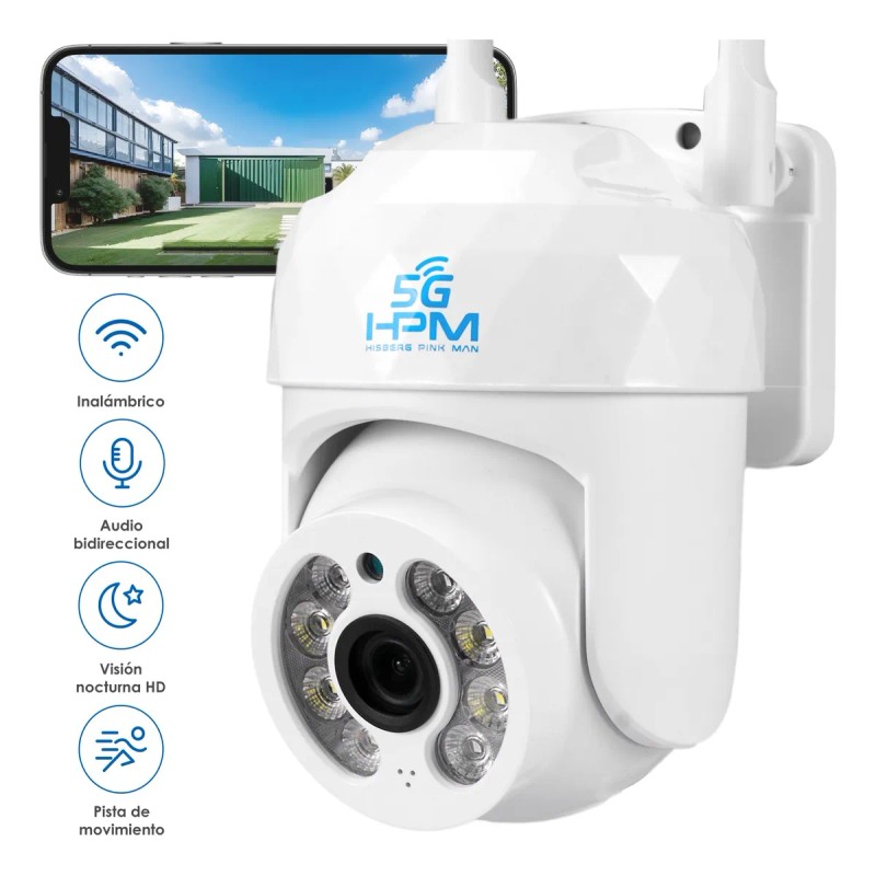 360 ° Cámara De Vigilancia De Seguridad Al Aire Libre
