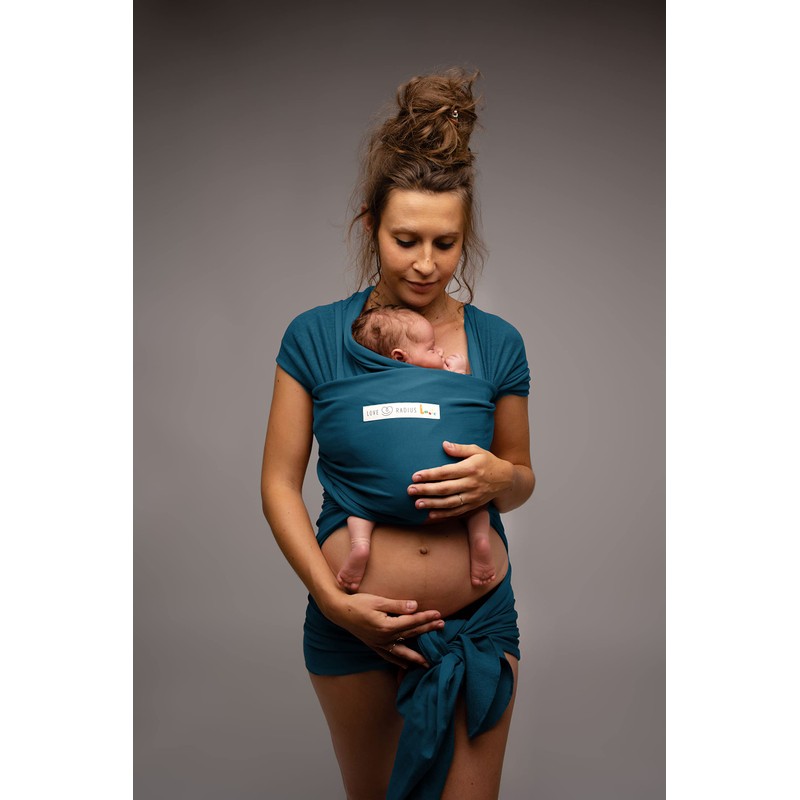 Love Radius BAB-BLEU BASIC Organic Fibres Baby Carrier Birth to