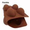 EchoDone Egg Shape Soap Mold Non Stick Silicone Half Egg