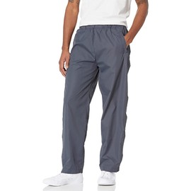 Funny Guy Mugs Tear Away Pull On Pants - Post-Surgery Snap Button Tearaway Elastic Waist Pants - Retro Windbreaker Pants (Charcoal, 2X-Large)