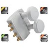 Smart Titanium Gold Monoblock Quad LNB 0.1 dB 13°/19.2° HD-Ready