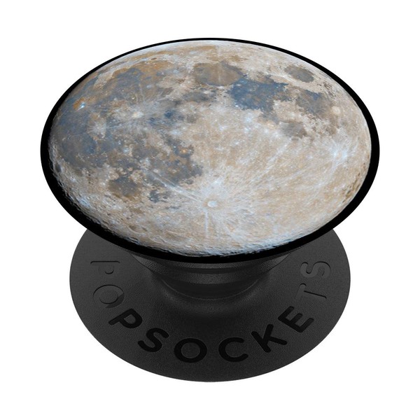 minimalist full moon space PopSockets Swappable PopGrip