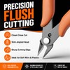 KATA Mini Flush Cutters, 5-Inch Wire Cutters Plier for Jewelry
