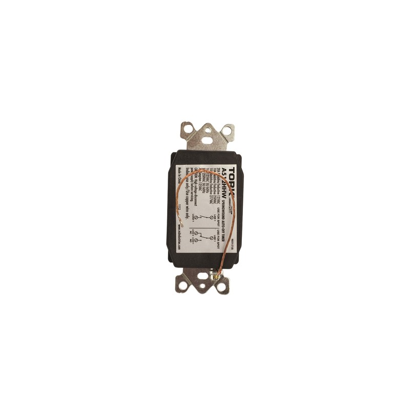 A Series Springwound Auto Off in-Wall Time Switch with Hold,