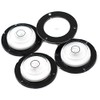 Chiloskit Mini Bullseye 43mm Plastic Round Clear Bubble Level for