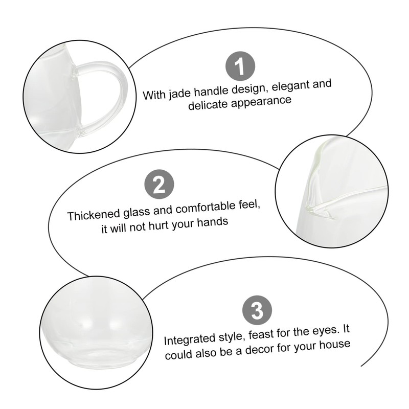 STOBAZA Creative Heat Resistant Glass Tea Distributor for Hot Tea