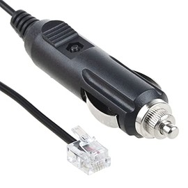 Digipartspower 6ft Car Power Cord for Beltronics 965 500 Sti Magnum Radar Detector