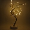 Night Light 72LEDs Artificial Leaf Bonsai LED Copper Wire Lamp