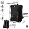 Cepewa Thermal Backpack | Black Polyester 600D 28 x 41