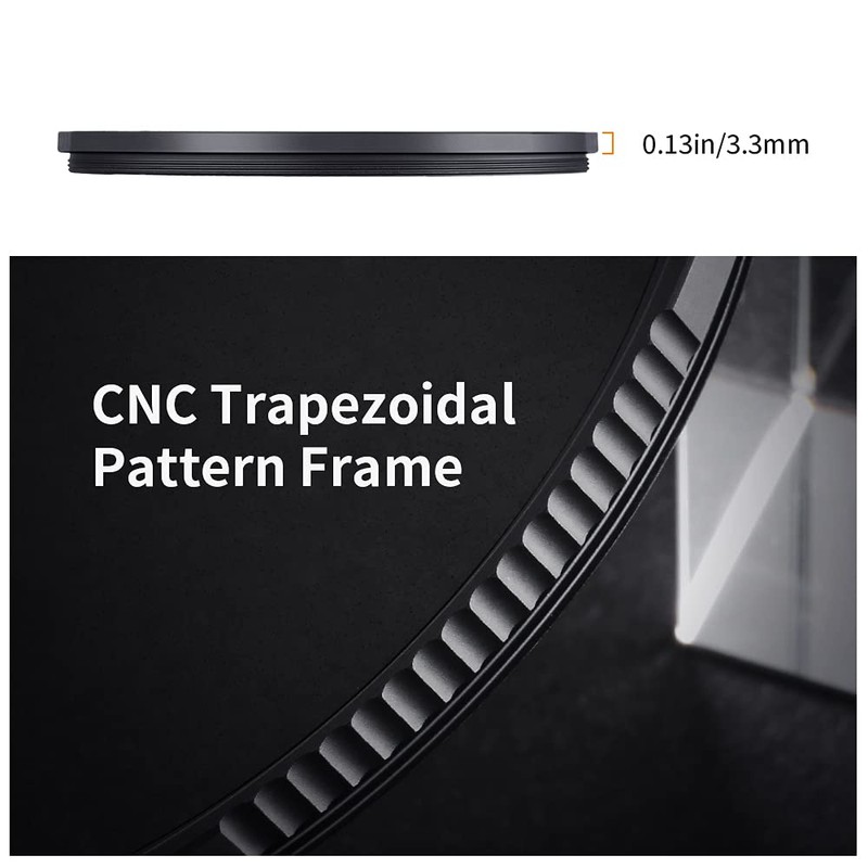 K&F Concept 49mm Black-Mist 1/2 Diffusion Filter Soft Glow Cine