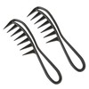 JDXun Pack of 2 Wide Tooth Combs, Hair Comb, Wide