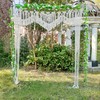 Kiido Large Macrame Wedding Backdrop(71" W x 86" L) for