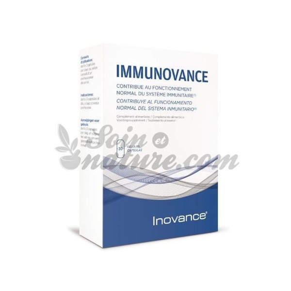 Inovance Immunovance défenses Immunitaires 30 gélules, 15 capsules