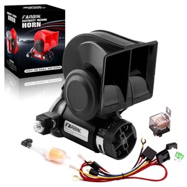 FARBIN Train Horn for Truck 12v 150db Loud Car Horn Snail Air Horn with Relay Harness for Any Vehicles