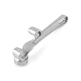 QWORK Barrel Opener, Aluminum, 8", Silver, for Home Industrial Use