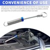 Nowkont Pack-2 Car Trunk Lid Spring, Waterproof Metal Automotive Trunk