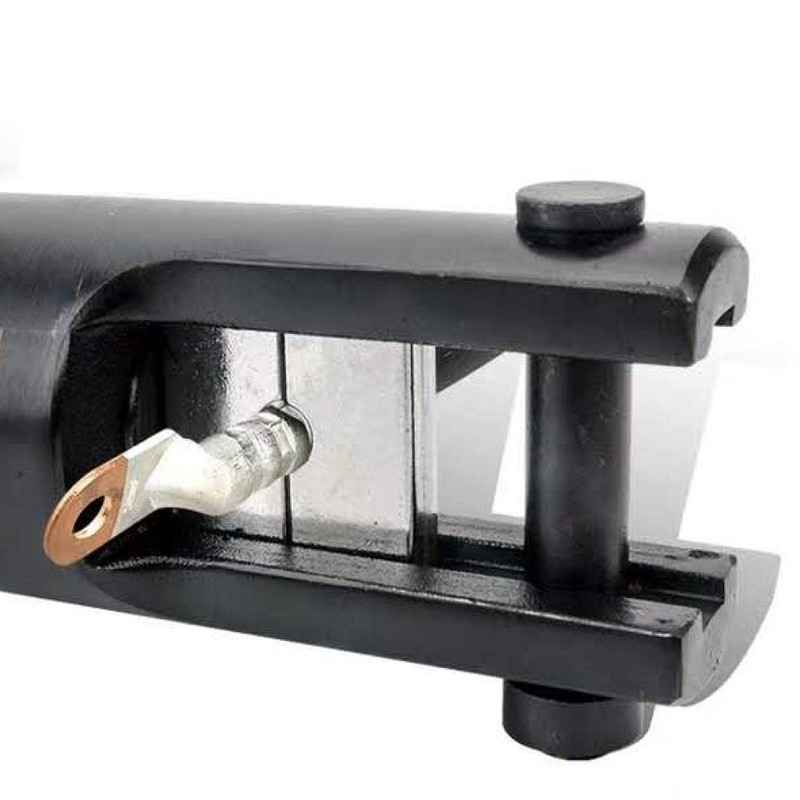 AMZCNC Industrial Hydraulic Cable Lug Crimper 16 Ton 9 AWG