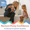 Nuby Step Ladder Toddler Potty Seat for Toilet - All-in-One