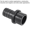 sourcing map PVC Pipe Fitting 25mm Barbed x 32mm OD