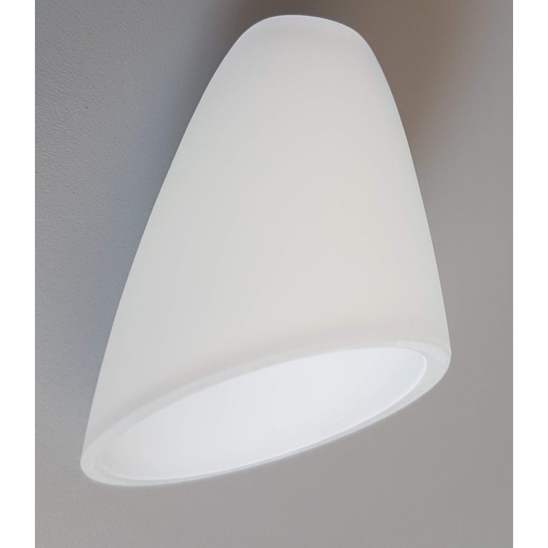 Schute Replacement Glass Lampshade G4 Opal Glass White Matt Bevelled