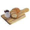 Tablecraft Acacia Wood Bread Board, 13.625 x 7.75"