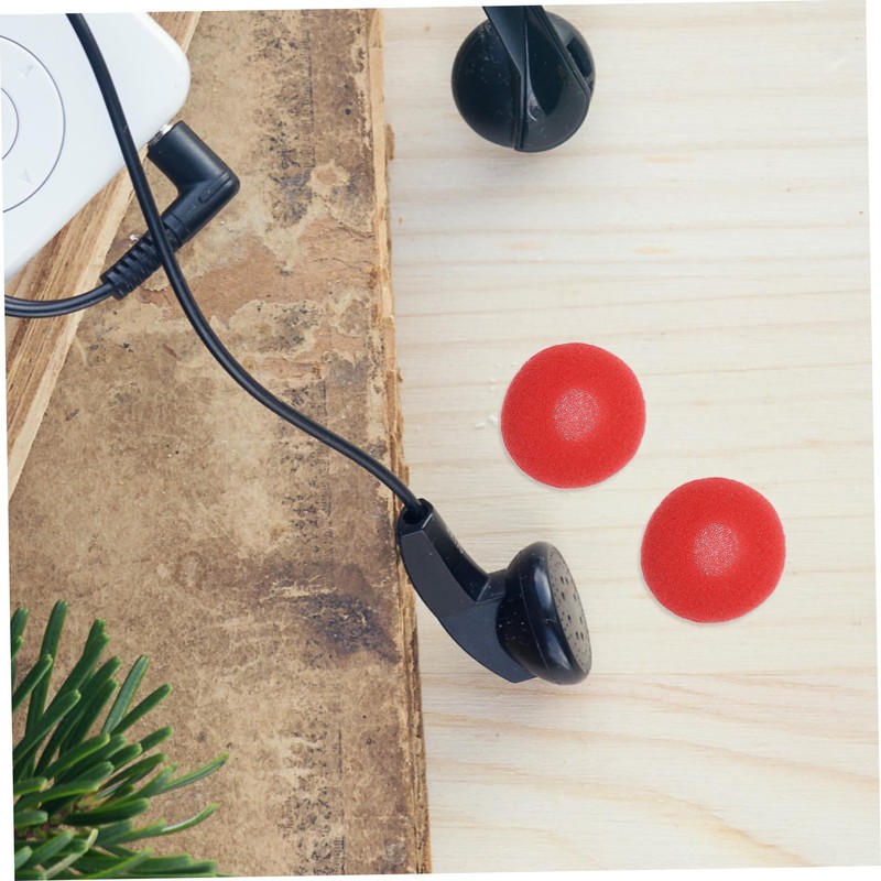 DOITOOL 50pcs Earbud Comfortable Replacement Ear Pads for Earphones Sponge