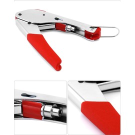 QWORK® 22 Piece Compression Pliers Set with Cable Stripper and F-Connector Compression Tool for RG6 Cable and Cable TV