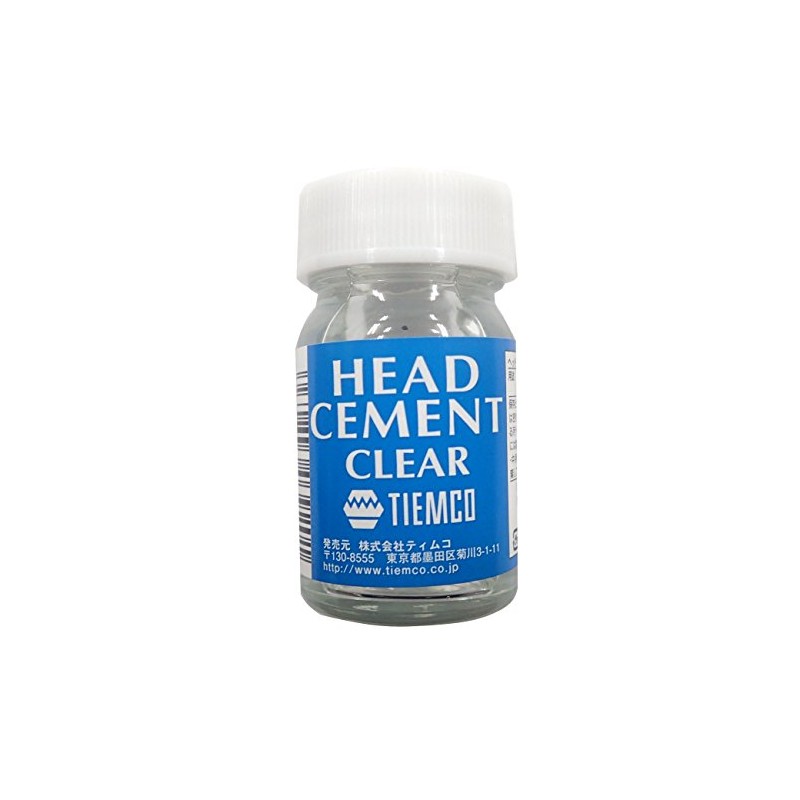 Tiemco head cement clear