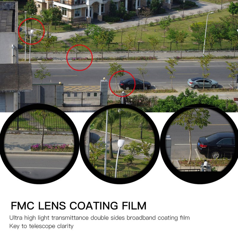 16x52 Waterproof Monocular Outdoor Handheld Viewing Concert Telescope Clear Imaging