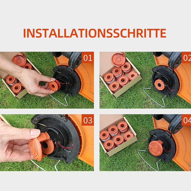 CYWVYNYT 6 Pack WA0004.1 Grass Trimmer Line for All 20